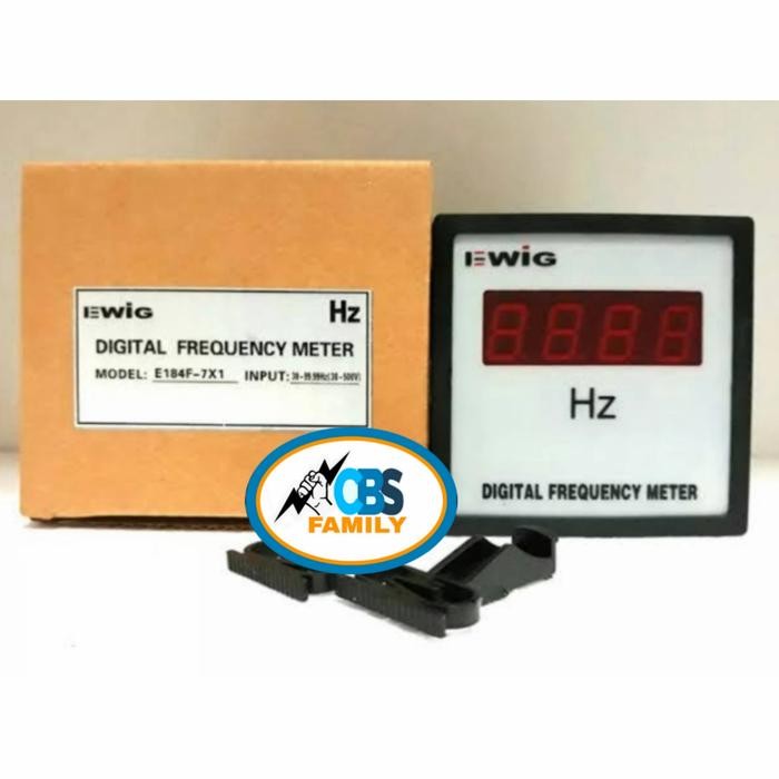 Ewig Digital Hz Meter 1 Phase 96X96Mm / Digital Frequencymeter 72X72Mm