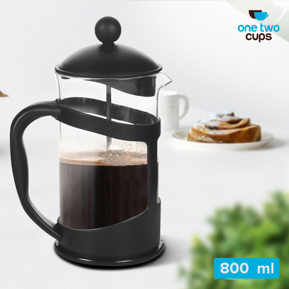 Toolip One Two Cups French Press Coffee Maker Pot - TOP1