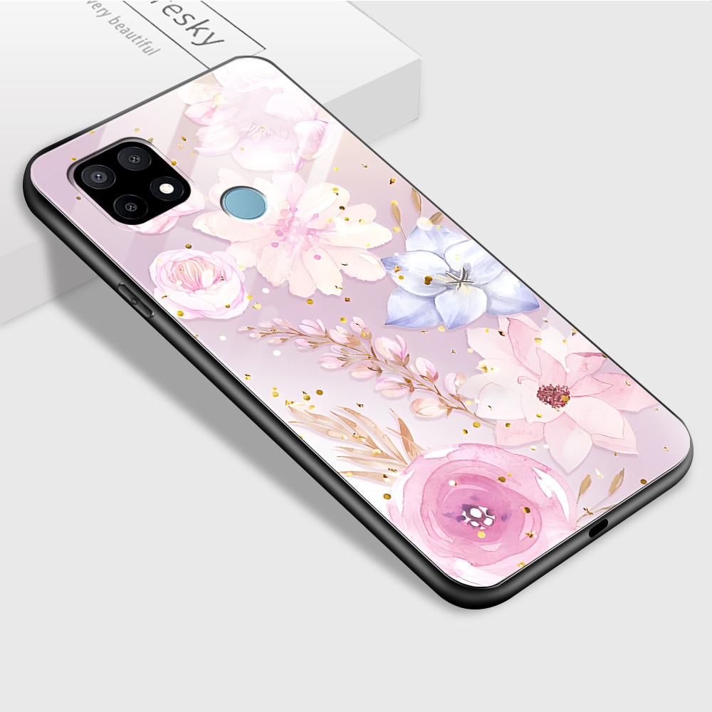 OPPO A15 A15S สําหรับ HP เคสโทรศัพท์ Hardcase ปลอก Cassing โหมด Bunga 2002 BL