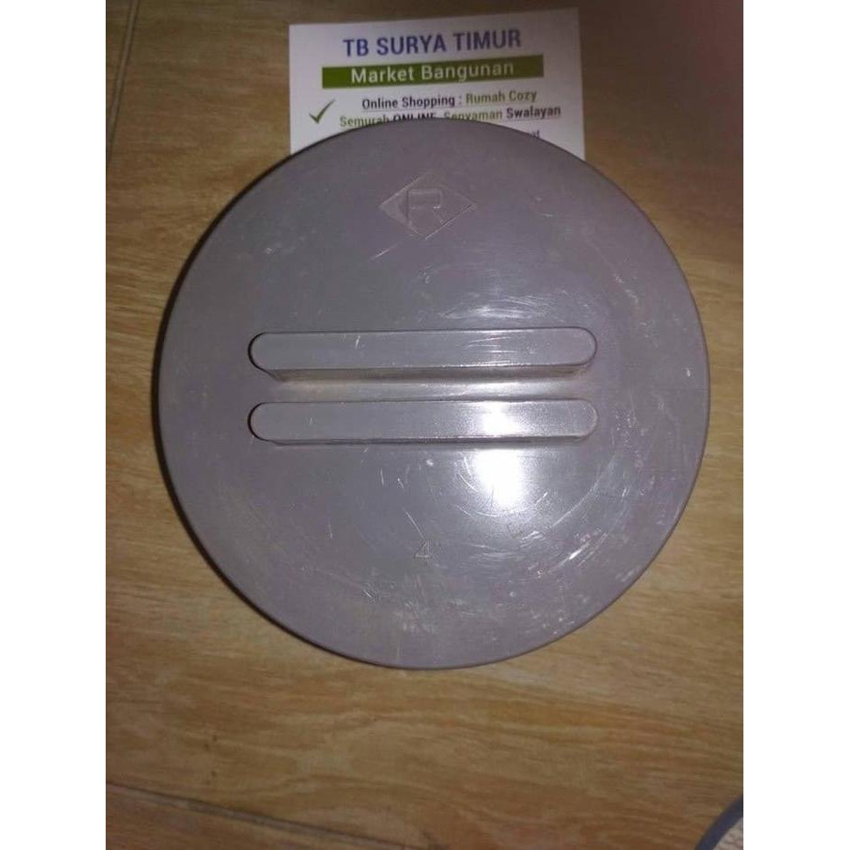 Rucika clean out / co / dop / cap pvc d 4"