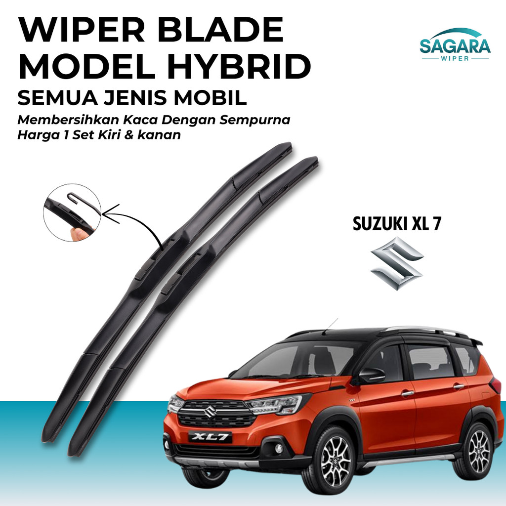 ที่ปัดน้ําฝนรถยนต์ Suzuki XL7 Blade Hybrid 1 ชุดขวาและซ้าย