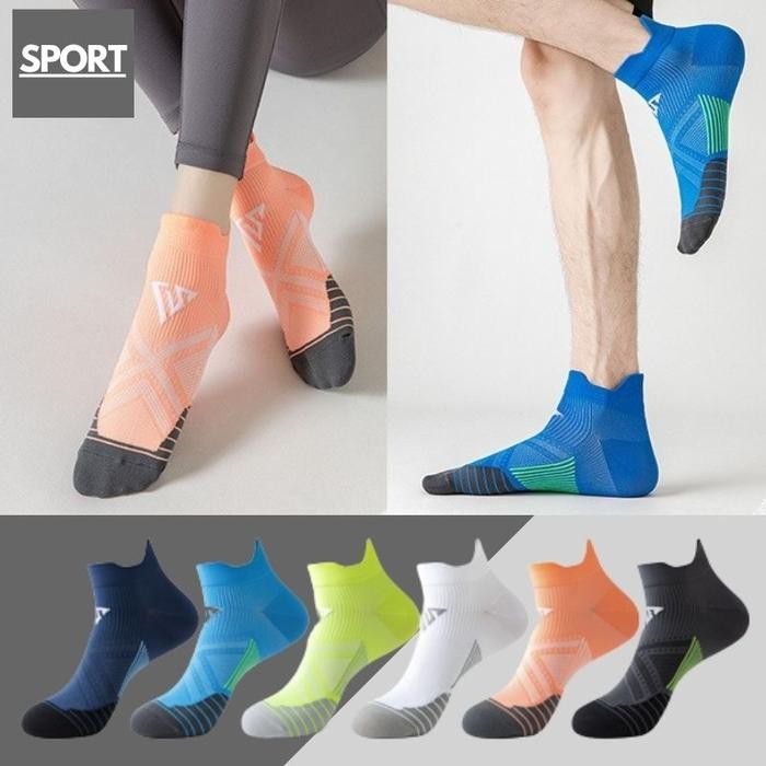 SPORT SOCKS MEN WOMEN - SHORT FITNESS RUNNING SPORTS SOCKS