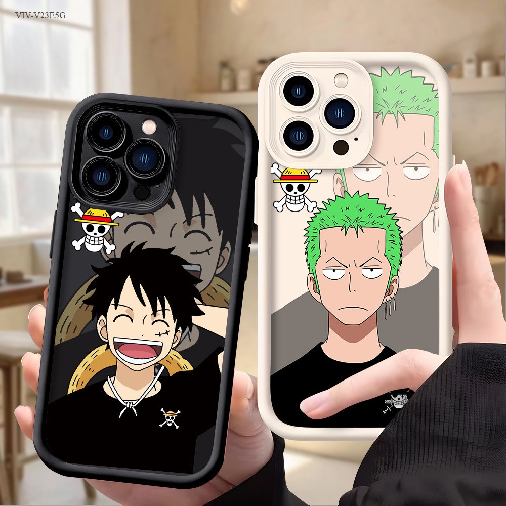 SAMSUNG Soft Luffy Trendแฟชั่นการ์ตูนปลอกSamsung A26 A36 A56 5G A55 5G A54 5G A35 A05S S25 Plus Ultr