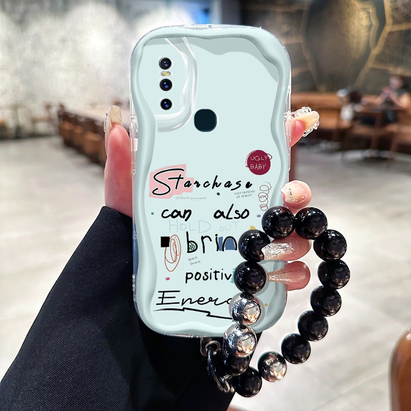 ปลอก Hp Untuk VIVO V15 V15 Pro S1 S1 Pro V20 Pro S7 V9 V9 Pro V9 Youth Y85 Y85A Z1i Z3x กรณีปลอกสร้อ