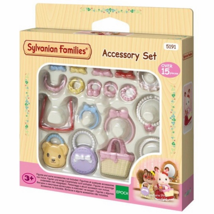 กระเป๋าเครื่องประดับชุดอุปกรณ์เสริม Sylvanian Families 5191