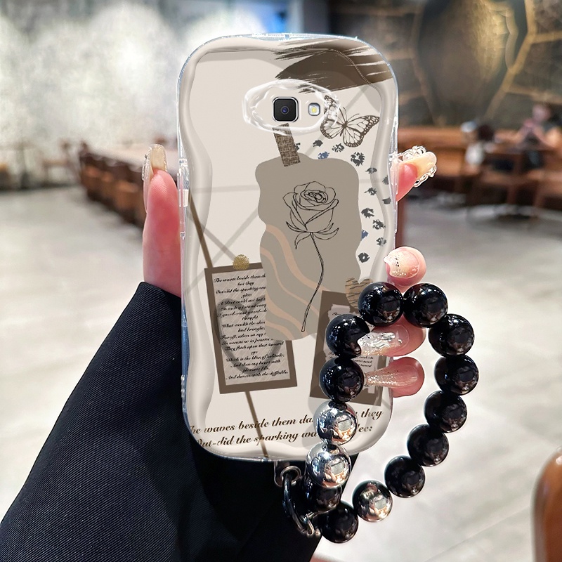 HP เคสโทรศัพท์สําหรับ Samsung Galaxy J7 Prime J2 Prime J7 Prime 2 กรณีสร้อยข้อมือ Softcase Cesing ซิ