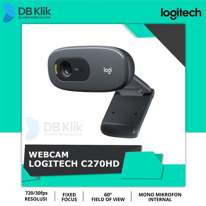 Logitech C270HD Web Cam - เว็บแคม Logitech C270HD