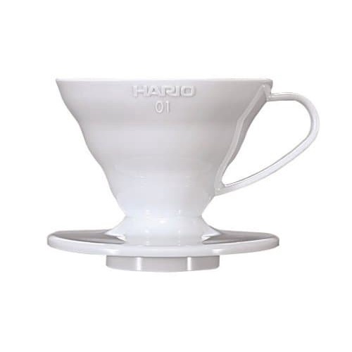 Hario V60 Plastic Coffee Dripper 01 สีขาว Vd-01W