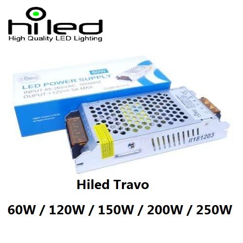 Hiled Travo Adaptor Led Strip 5A 10A 12.5A 16.6A 20.8A Power Ballast Supply 60W 120W 150W 200W 250W
