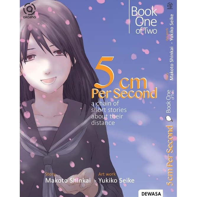Gramedia Cirebon - AKASHA : 5 CM PER SECOND 01