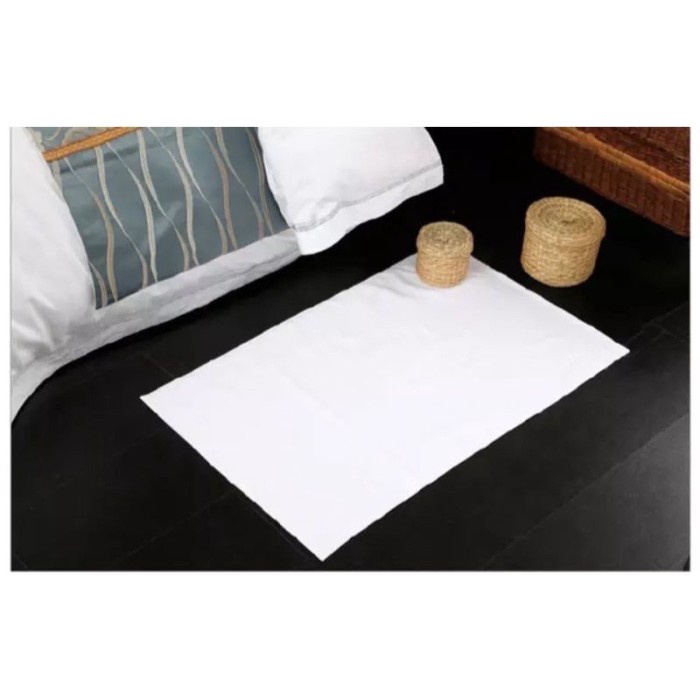 KATUN WHITE HOTEL DOORMAT 1100 GSM COMBED COTTON YARN 20S/2 CODE 1040