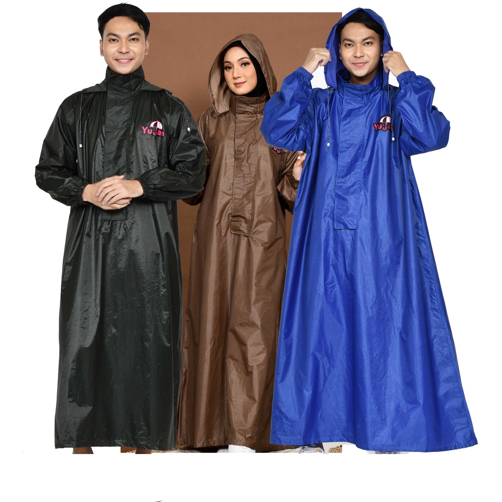 เสื้อกันฝนสําหรับผู้ชายและผู้หญิง / เสื้อกันฝน Gamis / เสื้อกันฝน Gamis / เสื้อกันฝน Gamis / เสื้อกั