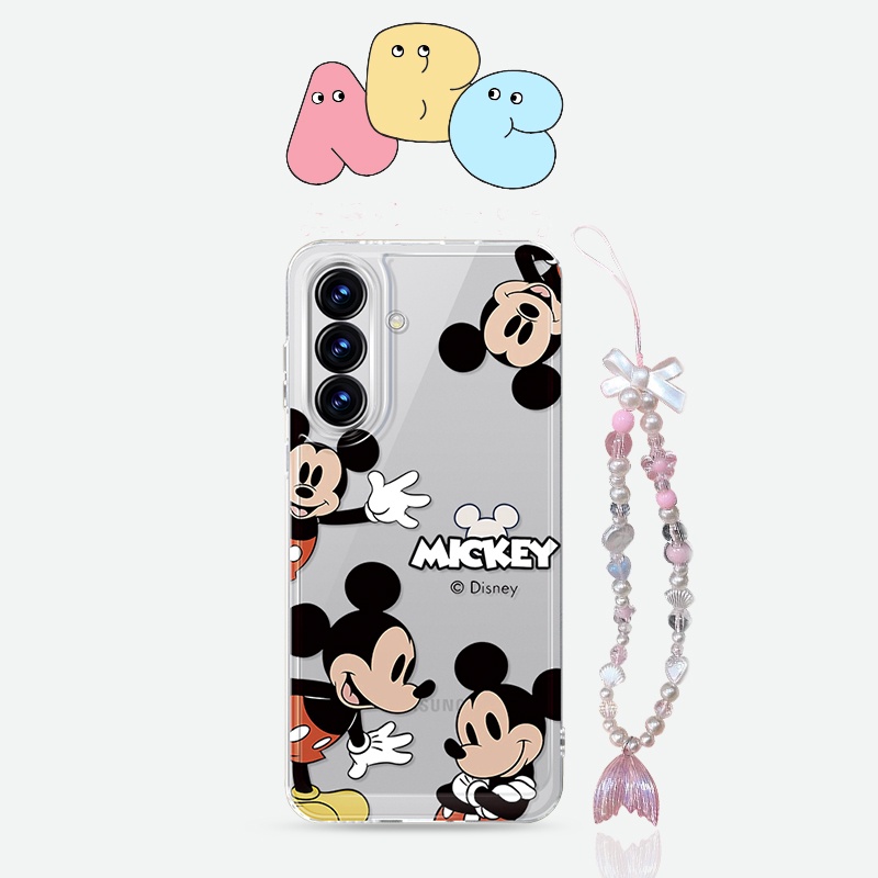 SAMSUNG แฟนซีป๊อปมิกกี้ปลอกSamsung A17 5G A07 A55 5G A35 A15 A05S Galaxy A56 A36 A26 A06 A16 5G A50 