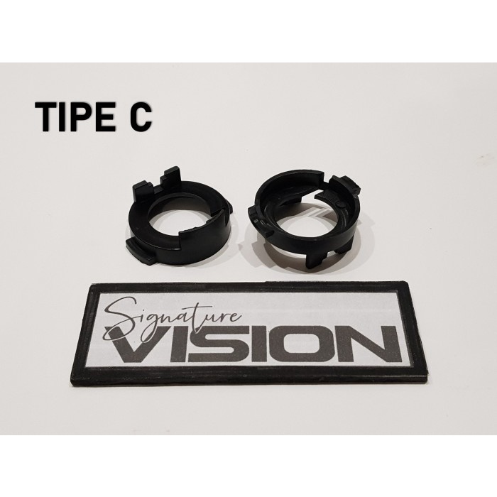 อะแดปเตอร์แหวนซ็อกเก็ต H7 HID LED สําหรับ KIA Hyundai