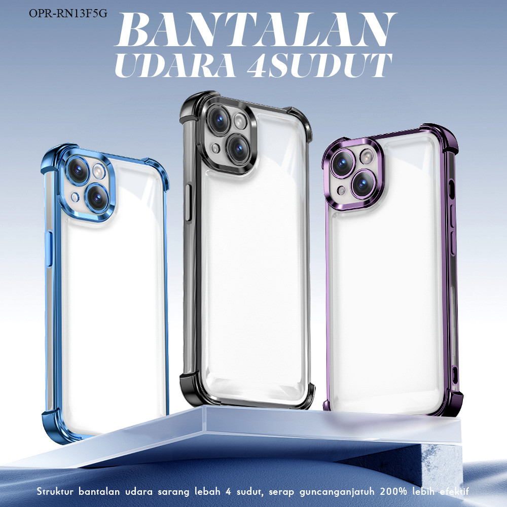 ปลอก Hp Untuk OPPO Reno 13F 5F 4F 5 F11 F7 F9 Pro 4G 5G Hp Casing Kesing Case Softcase Anti crack Mo