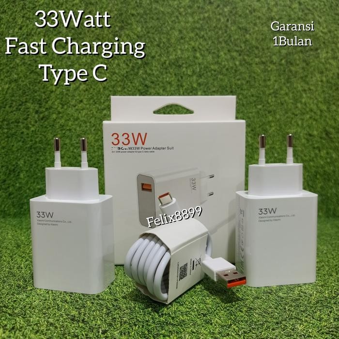 มือถือ- Xiaomi 33W Mdy-11-Ez Mi 10 / Poco F2 Pro / Poco X3 / Note 9Pro Charger