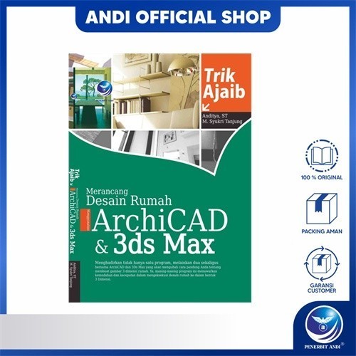 Andi สํานักพิมพ์ - เคล็ดลับเวทมนตร์ในการออกแบบที่บ้านโดยใช้ Archicad และ 3ds Max