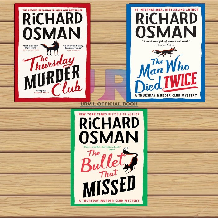 Thursday Murder Club Mystery (3 Book Series) โดย Richard Osman (เวอร์ชันอังกฤษ/อินโด)