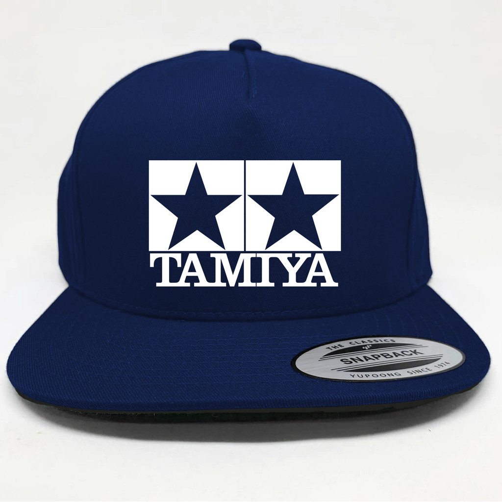 Tamiya Mini 4WD Logo Japan หมวก snapback สีขาว