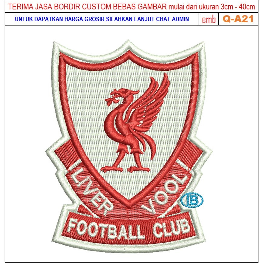 FC-78 LIVERPOOL FOOTBALL CLUB FOOTBALL/CLUB EMBROIDERY PATCH ACCESSORIES