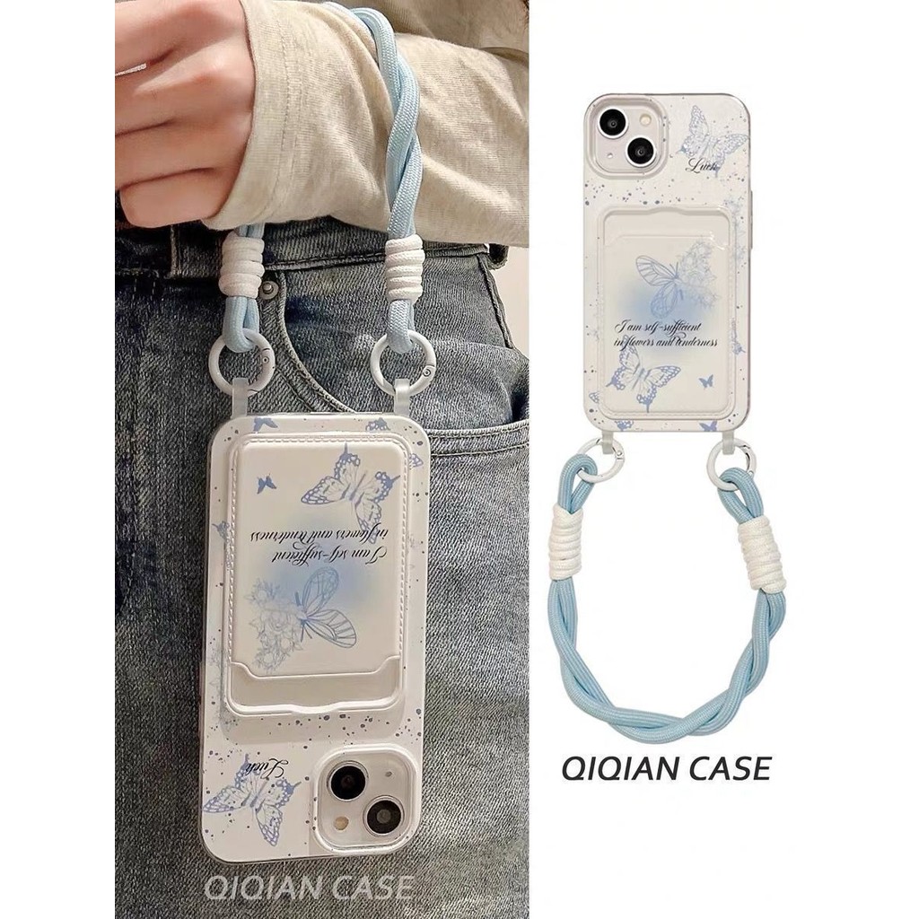 ล่าสุด Anti Shock Card Holder ปลอกผีเสื้อ Hp Samsung S26 Plus Ultra A37 A57 5G a07 a17 S25 FE A36 A1