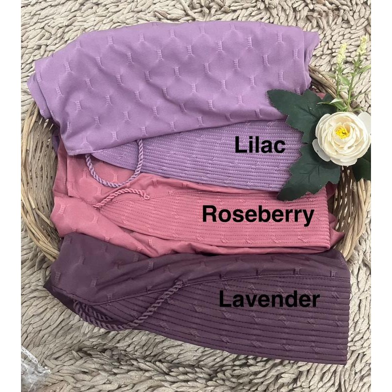 ฮิญาบสําเร็จรูป Bergo Nada สายรัดถัก สบาย Antem Foam Ped Hijab