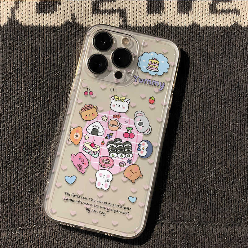 High-end Softสัตว์เล็กปิกนิกสําหรับOppo A6t Pro Reno 15 Pro Max Reno 15F Reno 15 Pro A6 A6x Reno 15 