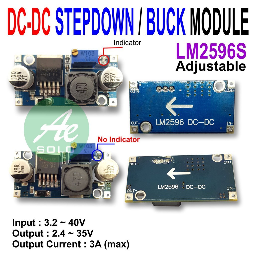 LM2596 LM2596S DC-DC Step Down Module BUCK REGULATOR [PREMIUM]