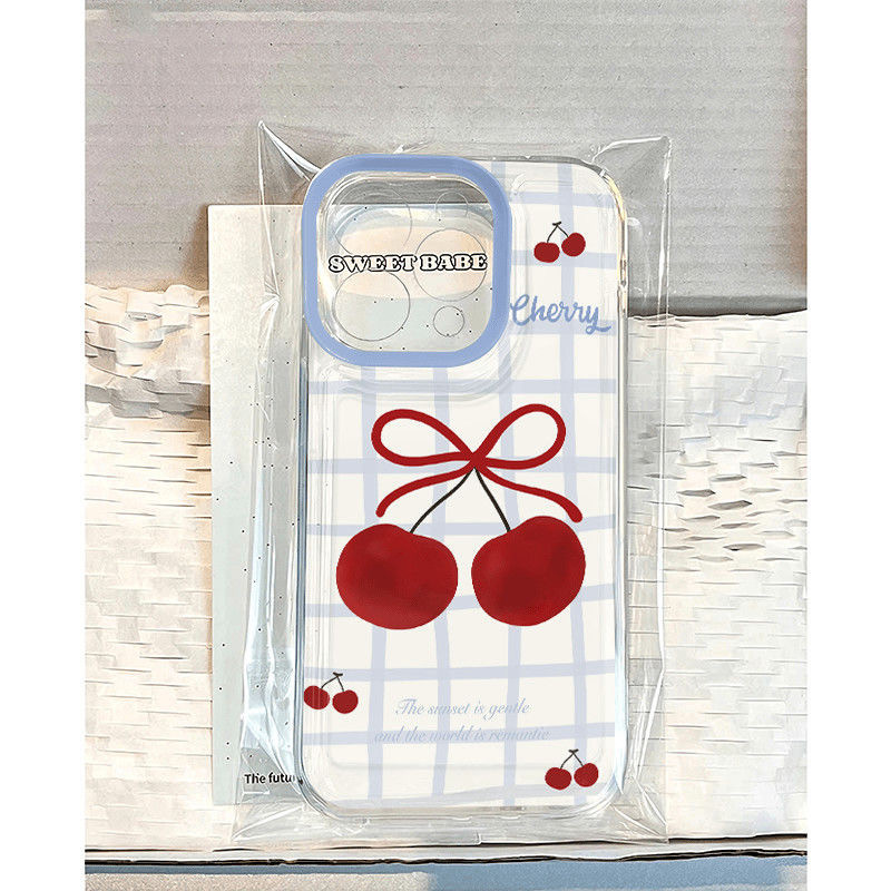 Simple Dog Dog Lattice Candy Casing Iphone 16E 16 Plus 16 Pro Max 8 Plus Xs Max 13 Pro Max 12 Pro Ma