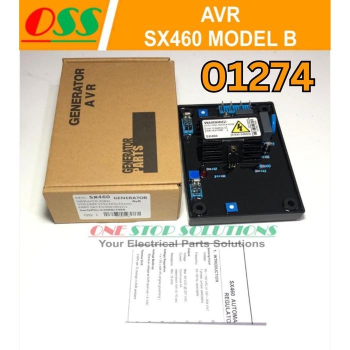 AVR GENERATOR SX460 MODEL B AVR SX460 AVR GENSET