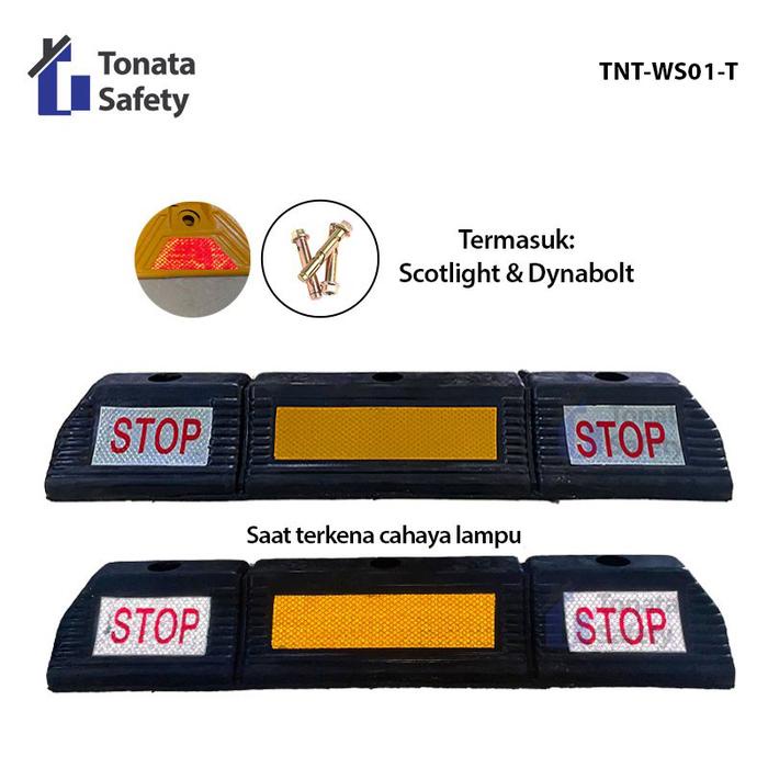 CRP - ยางล้อ STOPPER / ยาง STOPPER / PARKING BRICK