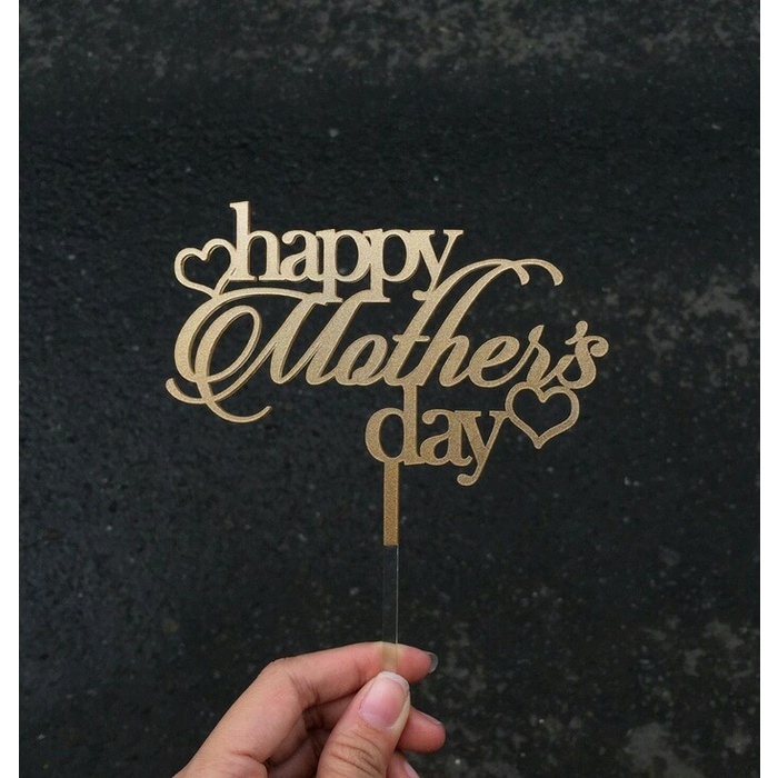 MOTHERS DAY TOPPER / MOTHERS DAY CAKE DECORTATIONS / เค้กท็อปเปอร์ / แม่ท็อปเปอร์