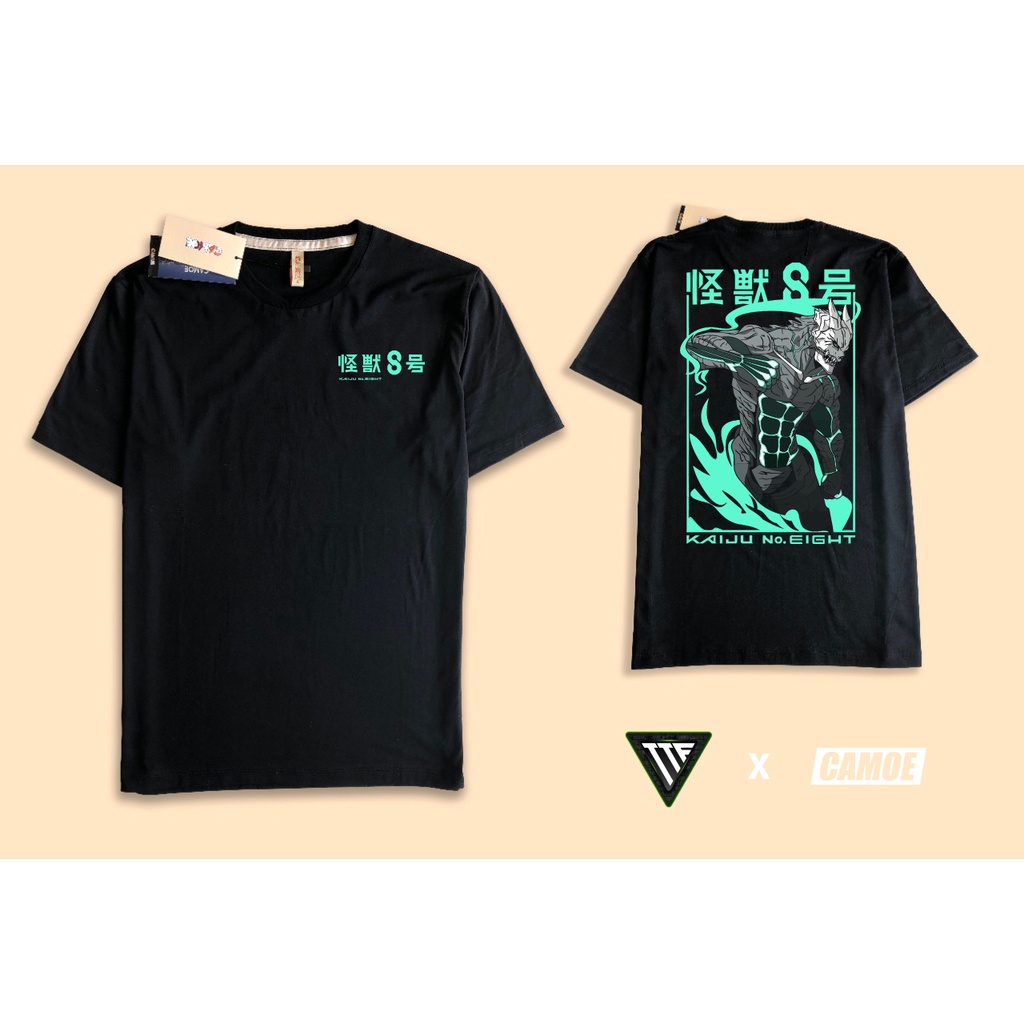 เสื้อยืดอนิเมะ Kaiju No. 8 โลโก้ Kafka Hibino Kaiju No Eight
