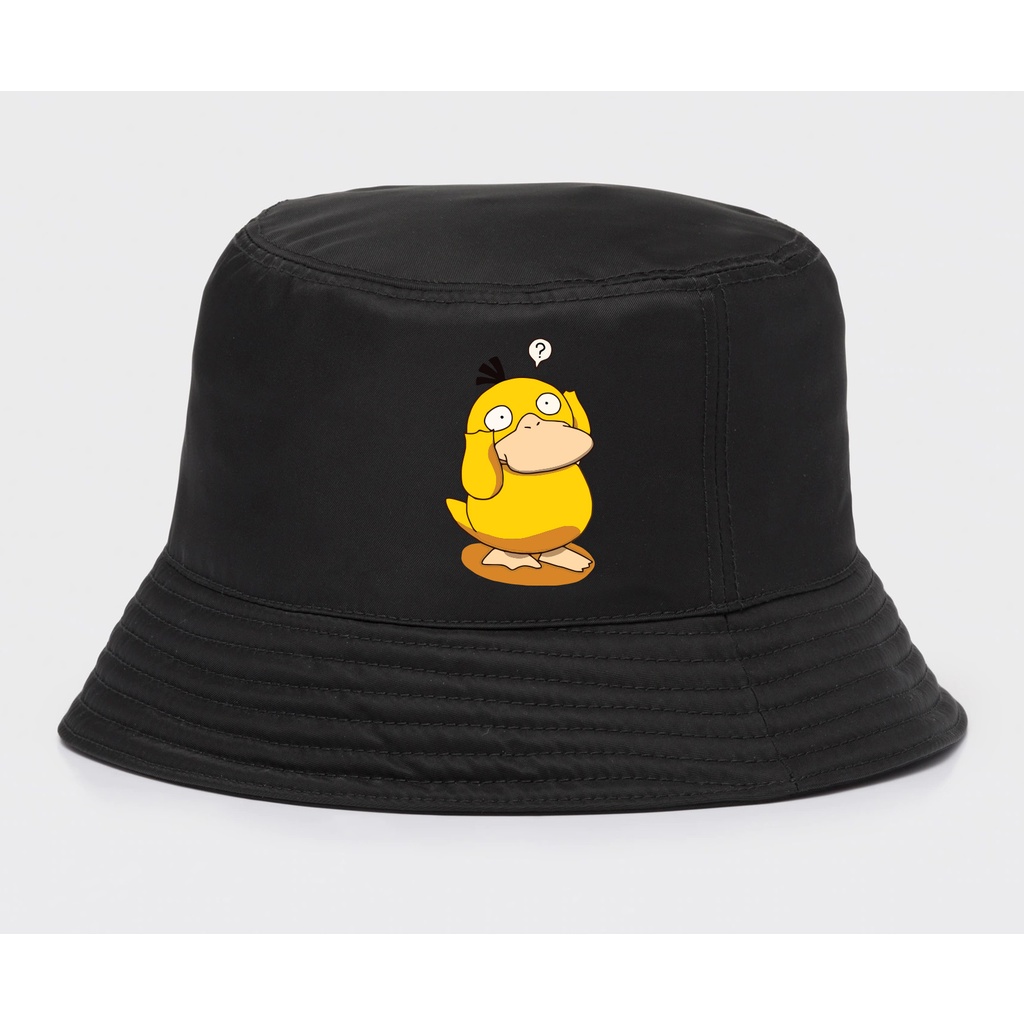 Pokemon Bucket Hat Psyduck ตลก น่ารักสับสน