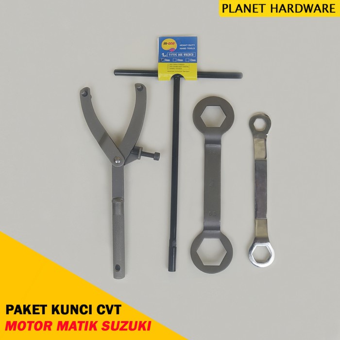 Suzuki Treker กุญแจแพ็คเกจกุญแจ CVT รถจักรยานยนต์อัตโนมัติ 34x39 T8 Key 17x24