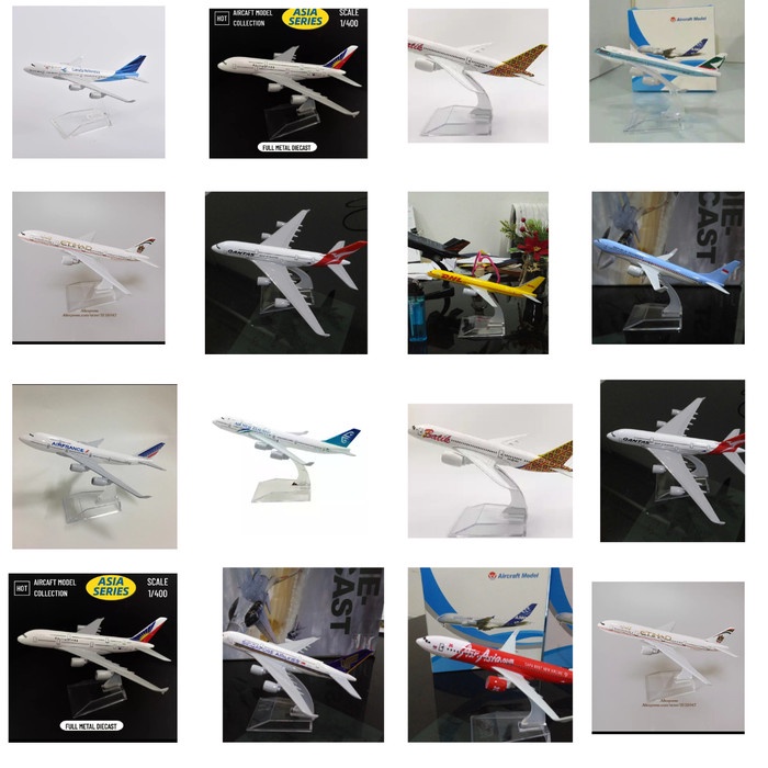 Lion Batik Garuda Citilink Air Asia Sriwijaya Diecast Miniature