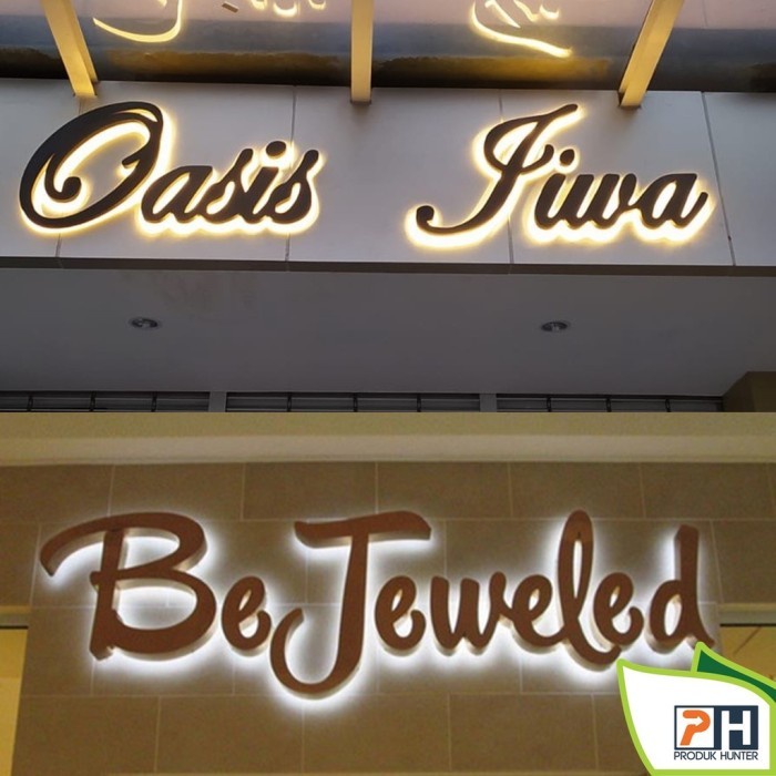 JTTOP (แพ็คของ 8 LETTERS PER WORDS) - โลโก้นูนชื่อที่กําหนดเอง - WALL DECORTATION