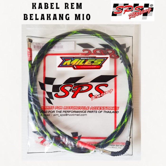 สายเบรคหลัง SPS Racing Mio