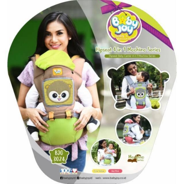 JTTOP" BABY JOY HIPSEAT 4 IN 1 MOCHINO SERIES CARRIER (HIP SEAT)