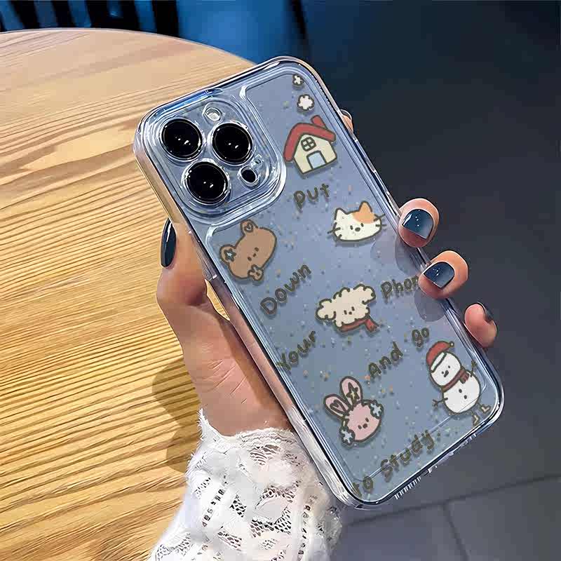 แฟนซีสุนัขแมวปลอกOppo A6 Pro A5 A5x A5i Pro Reno 14F Reno 14 Pro 5G Reno 13 13F 12F 11F A3X A5 A3 Pr