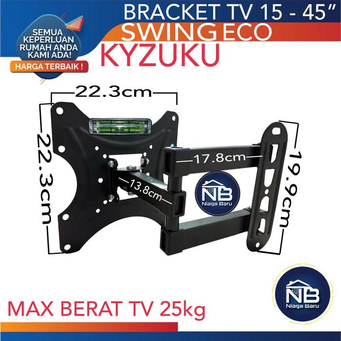 PREMIUM TV BRACKET Kyzuku - TV BRACKET - 15 - 45 INCH สวิงนิเวศ