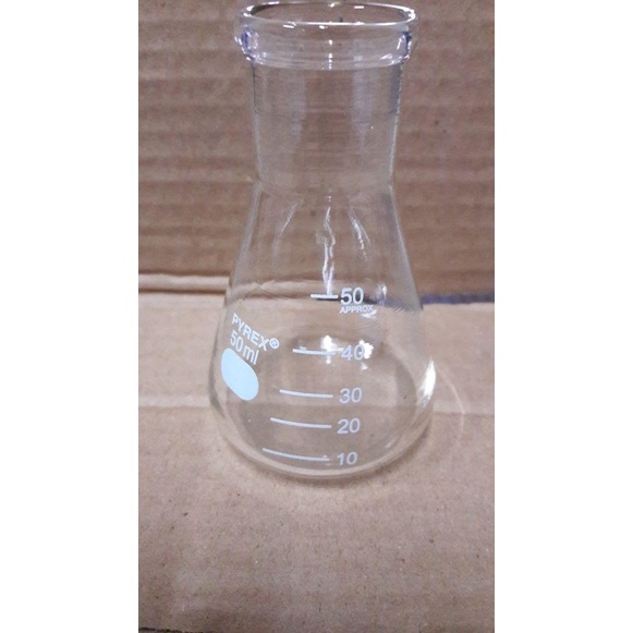 Please - ถ้วยตวงแก้ว erlenmeyer 50 cc ml