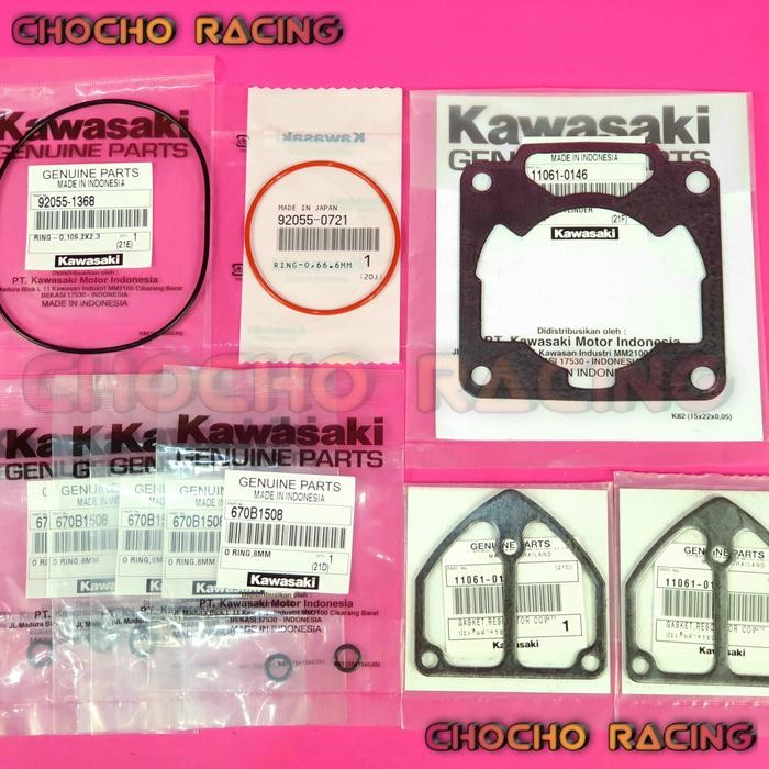 ปะเก็นปะเก็นชุดด้านบนบล็อก 1855 Super Kips Ninja 150 R Ss Rr