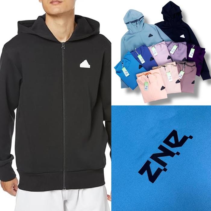 เสื้อฮู้ดมีซิปสําหรับผู้ชาย Zne เสื้อฮู้ดมีซิป adidas