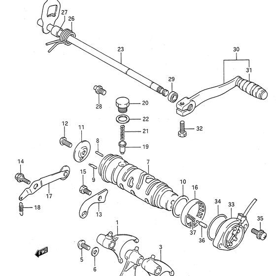 ซีลเกียร์ / ซีลเกียร์ OPERATION (GB.29) SUZUKI GS500