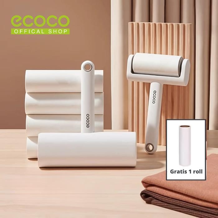 PaCkingFast- Ecoco ฝุ่นผมกาว - ลูกกลิ้งทําความสะอาดเสื้อผ้าทําความสะอาดผมทําความสะอาดพรม