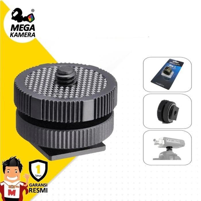 Bright- Zoom Hs-1 Hot Shoe Mount Adapter Hs1 สําหรับ Zoom H1 H1N H6 H4 H5