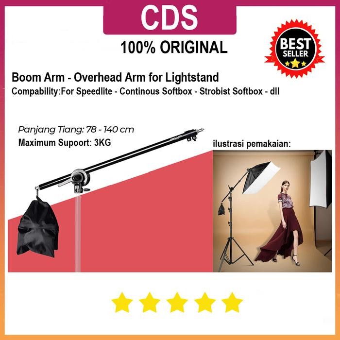 Bright- Boom Arm Ls-06 (ไม่รวมขาตั้งไฟ)