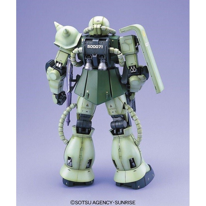 BANDAI PLAMO PG 1/60 MS-06F ZAKU II READYY