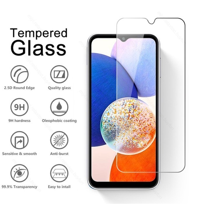 LAYAR [Allthebest] ฟิล์มกระจกนิรภัย 2 in 1 Samsung A14 5G A24 A34 A54 A74